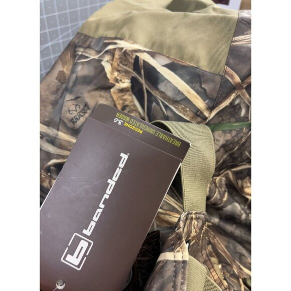 Banded RedZone 3.0 Breathable Chest Waders Realtree Max-7 Mens Size 9 - Picture 9 of 11